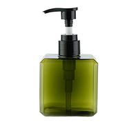 Générique Flacon Distributeur de Savon en Polypropylène Robuste, Idéal pour La Salle de Bain, La Cuisine, La Buanderie, La Maison Ou Le Bureau, 250ml Vert