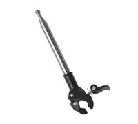 Générique Flag Mount - Stainless Steel, 47.24in Telescopic Flag Pole Design | Adjustable Clamp Flags Display, Outdoor & Indoor Pole for Home, Garden, Camping, Events, Travel, Celebrations