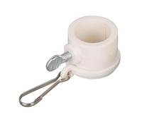 Générique Flag Pole Clips - 2pcs Anti Wrap Mounting Clips, 360 Degree Rotatable Flagpole Holder, Durable Outdoor Flag Fastener | Garden Yard Truck Boat Commercial Banner Display Wind Resistant Secure