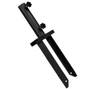 Générique Flag Stakes Ground, Heavy Duty Torch Stand, Reusable Lawn Spike, Knob Lock Mount Holder, Grass Tool for Secure Placement, Outdoor, Yard, Garden, Campsite, Fishing, 14.57 inches