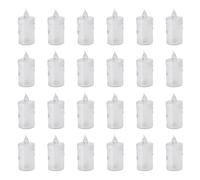 Générique Flameless Candles, Decorative Multifunctional, Creative Safe | Clear LED Table Candle for Indoor Home Decor Bedroom Living Room Wedding Party Christmas, Holiday Centerpiece