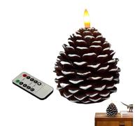 Générique Flameless Candles - with Real Wax Coating | Flickering Flameless Candles Timer LED Lights | Gold Fļameless Taper Candĺes for Centerpieces, Dining Table, Fireplace, Bedroom & Parties