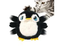 Générique Flapping Bird Cat Toy - USB Rechargeable Interactive Kitten Toy, Touch Activated Electronic Flappy Bird, Motion Sensor Chirping Design, Automatic Wing Movement, Cat Play for Home