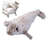 Générique Flapping Cat Toys, Realistic Interactive Cats Toy Indoor, Rechargeable Sea Animals Design Inside Cats Kicking Toy for Pets, Kitten, Small Dog, 11.02x7.09/12.6x8.66 inches