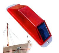 Générique Flash D'avertissement Solaire, Lumière LED Antivol Lumière De Sécurité Clignotante Lampe De Sécurité D'avertissement Étanche Pour La Construction, La Conduite De Nuit