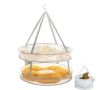 Générique Flat Drying Rack - Flat Space Saving Dry Hanger Laundry Basket