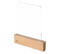 Générique Flat LED Book Light - Rechargeable 3-Color Dimmable Lamp For Reading, Kids, Adults, Studying, Nighttime, Bed, Desk, Bedside, Doodleable & Portable