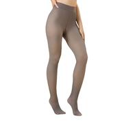 Générique Flawless Legs Fake Translucent Warm Plush Lined Elastic Tights, Fleece Lined Leggings Women Skin Color, Cotton Tights.. (Grey Thickening,M)
