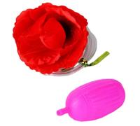 Générique Fleur Qui Crache - Fleur Rose Réaliste pour Farce,Canular Réaliste pour Événements Halloween Fêtes Amateurs de Blagues
