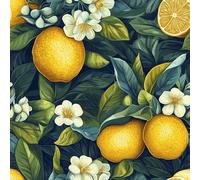 Générique Fleurs Feuilles Papier Peint Épaissir Mat Auto Adhésif 44x600 cm Vintage Boho Aquarelle Meubles Autocollants Amovible Comptoir Contact Papier Stickers Muraux pour Bains Salon Chambre A-313