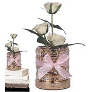 Générique Fleurs Lumineuses | Lampe de Nuit,Décoratif Florale Romantique 3 Couleurs Variateur pour Lampe de Chevet Pièce Maîtresse Salon