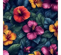 Générique Fleurs Violettes Papier Peint Épaissir Mat Auto Adhésif 44x1000 cm Peinture Plantes Meubles Autocollants Amovible Comptoir Contact Papier Stickers Muraux pour Bains Salon Chambre