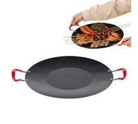 Générique Flexible BBQ Grill Pan - Non Stick Pan | Kitchen Pans for Camping Trips, Versatile Grill Pans with Easy Cleaning, Kitchen Skillets, Non Stick Skillet for RV Trips and Homeowners