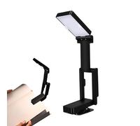 Générique Flexible Led Light, Portable Night Lamp, 6.7 Inches Reader with Brightness, Rechargeable Compact Clip Pouch, Foldable Booklight, Kids Accessory for Bedside Study Reading Homework Sleeping