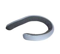 Générique Flexible Spiral Travel Pillow - Washable Memory Foam Cushion | Portable Headrest with Adjustable Wrap, Ideal for Sleeping Support in Airplanes Camping Trips and Road Journeys