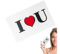 Générique Flick The Heart Magic Trick - 11x7cm Heart Appearing Card | Magic Cards | Close Up Magics Illusion Prop | Color Changing Flick Finger Gimmick, Interactive Mentalism Card Trick