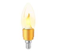 Générique Flickering Light Bulbs Outdoor Decor | Flame Light Bulbs,E12 E14 Base LED Ambient Lighting - for Christmas Party Indoor Outdoor Porch Patio Bedroom Living Room Office Ceiling