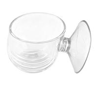 Générique Floating Aquarium Feeding Dish - Suction cupFood Tray Cup, Terrarium Tank Betta Shrimp Cup, Reptile Spider Snake Feeder | Bearded Dragon Salad Bowl, Frog Containment Cup, Tortoise Hydration