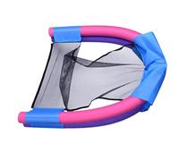 Générique Floating Chair - 50x43cm Ergonomic Adult Inflatable Noodle Chairs with Backrest | Portable Pool Floats Floating Chair for Women Men Adults Summer Vacation Rafting Beach River Lake Lawn