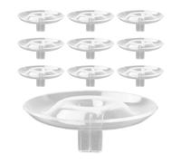 Générique Floating Flower Stem Holder, Floating Floral Arrangement Holder, 10-Piece Stem Display Arranger Set for Fish Tanks Vases Home Decor Aquarium