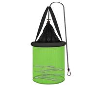 Générique Floating Minnow Trap Boulible Bait Net en revêtement en Nylon enrobé Secure Confinement Live Preservation for Men Friends Family Fils Grand-père Boyfriend