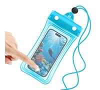 Générique Floating Phone Pouch, Transparent Waterproof Case Bag, Touch Screen with Secure Seal, Dry Bag Mobile Holder for Swimming Boating, Phone Sleeve with Compact Style, Outdoor Gear for Men Women