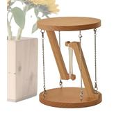 Générique Floating Science Toy 12 * 12 * 15cm | Wooden Floating Scientific Decor - Cool Desk Accessories | for Indoor Outdoor Outside Party Offices Office Room Desk Table Front Door Corner