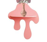 Générique Floating Shelves Dripping Shape Decorative Rack Wall Decoration Book Shelves for Home Apartment Nursery Living Room Bedroom Study Room Balcony Displaying Books Plants and Decor