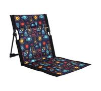 Générique Floor Chair with Back Support, Heavy-Duty Padded Outdoor Recliner