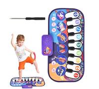 Générique Floor Piano Mat - Sensory Touch Music Carpet for Kids, Portable Electronic Dance Keyboard Rug, Colorful Educational Sound Play | Learning Activity, Musical Coordination, Home Playroom