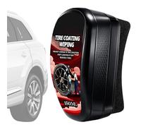 Générique Flow Tire Shine Applicator, Rubber Blackening Wax Finish, 130ML Deep Coat Applicator Set, Liquid Formula Brush Cleaning System, Wheel Enhancement Style, Automotive Truck SUV Road Use