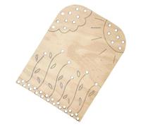 Générique Flower Arrangement Holder - Wooden Display Home Decor, Spring Floral Collection Board, for Adults Kids Mom Grandma, Indoor Home Outdoor Decoration, Flower Arrangement Stand for Mother's Day