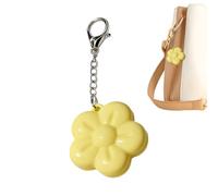 Générique Flower Keychain Handbag Light - Rechargeable Touch Sensor Lamp, Purse Accessory | Portable Night Travel Illumination Tool for Tote Backpack Indoor Outdoor Work Men Women