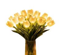 Générique Flower Lamp - ABS Material, Romantic LED Night Light | Decorative Floral Table Lamp, Ambient Bedside Lighting For Window Sill Bedroom Entryway Mantel Shelf Bookcase Nightstand