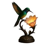 Générique Flower Lamps For Bedrooms -Hummingbird Lamp Desk Light Table Decor | Vintage LED Ambiance Lighting For Bedside Nightstand Bedroom Study Office Dorm Cafe Women Mom Birthday