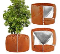 Générique Flower Pot Covers for Winter, Outdoor Flower Pot Covers with Drawstring, Durable Frostproof Insulation Bag, for Patio Garden Yard Shrubs Fruit Trees (45×50cm,1pcs)