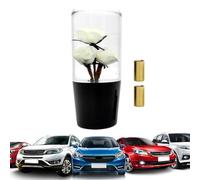 Générique Flower Shift Knob, Diamond Clear Acrylic Rose Design Stick