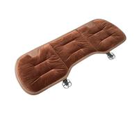 Génerique Fluffy Car Seat Covers, Tapis de siège Auto en Flanelle Lavable, Coussin Chaud, Compatible avec BMW et Mini(1Pcs Mr-H Brown)