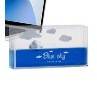 Générique Fluid Drift Bottle - Cruise Ship Fluid Drift Bottle | Acrylic Cruise Model | Figurine Nature Drifting Cloud Statue | Enjoy Beauty Tabletop Ornaments Collectible for Bedside, Display Cabinet