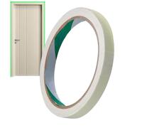 Générique Fluorescent Safety Tape - Glow in Dark Stage Egress for Marking Adhesive Strip | Green Reflective with Wear Resistant Floor Wall, Stair Exit Visibility Guide Tape for Stairs Walls Exit