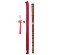 Générique Flûte Chinoise en Bambou pour Débutants, Instrument de Musique Léger et Confortable à Tenir, Ton G, Design Rétro Adapté aux Étudiants et Adultes