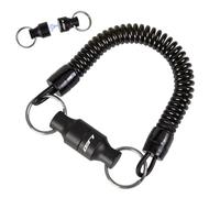 Générique Fly Fishing Magnetic Net - 0.55 inch Fishing Magnet | Aluminum Alloy Holder - Lightweight Durable Magnetic Net Release for Anglers Easy to Carry Store Ideal for on The go Fly fishings Trips