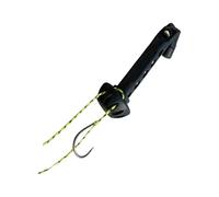 Générique Fly Fishing Tool - Magnetic Tippet Threader Device, Easy Line Knot Assist Gear with Hand Smooth Guide, Precision Hook Insertion Mechanism, Ideal for Anglers Camping Hiking Tri