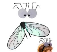 Générique Fly Wing Costume | Fun Realistic Animal-Themed Outfits | Stage Party Costume Props | Party Stage Performance Cosplay Fair Festival Holiday Pride Garden Outdoor Indoor