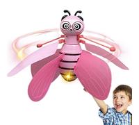 Générique Flying Bee Toys - Intelligent, Hand Induction Flying Bbee Toy, Rechargeable Hand Sensor Fllying Toy | Small Beee Induction Flyiing Machine, Novel Inductioon Aircraft Toys with LED Light