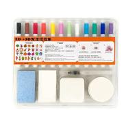 Générique Foam Art - 3D Effect Soft Multi-Function Home Decor With Marker, Puffy Paint Kit | Painting Set DIY Texture Canvas Supplies For Adult Boys Girls Easter Thanksgiving Holiday Party