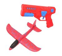 Générique Foam Glider Plane, Lightweight Flying Toy, 7.48x4.53x1.57 inches Throw Plane with Easy Glide, Sturdy Abs Foam Build, Outdoor Toy with Smooth Design, Kids Airplane for Backyard Play