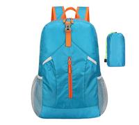 Générique Foldable Backpack, Large Capacity Travel Backpack, Waterproof Outdoor Sports Bag, Lightweight Hiking Shoulder Daypack, Compact Design For Travel, 30L, Black, Versatile Usage