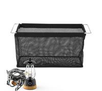 Générique Foldable Baskets, Fabric Folding Storage Bins with Mesh Design, Lightweight Organizer for Toys, Snacks, Lamps, Clothes, Foldable Home Storage Basket