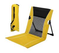 Générique Foldable Beach Chair Foldable Lounge Seat with Storage Bag